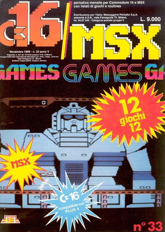 C16/MSX #33